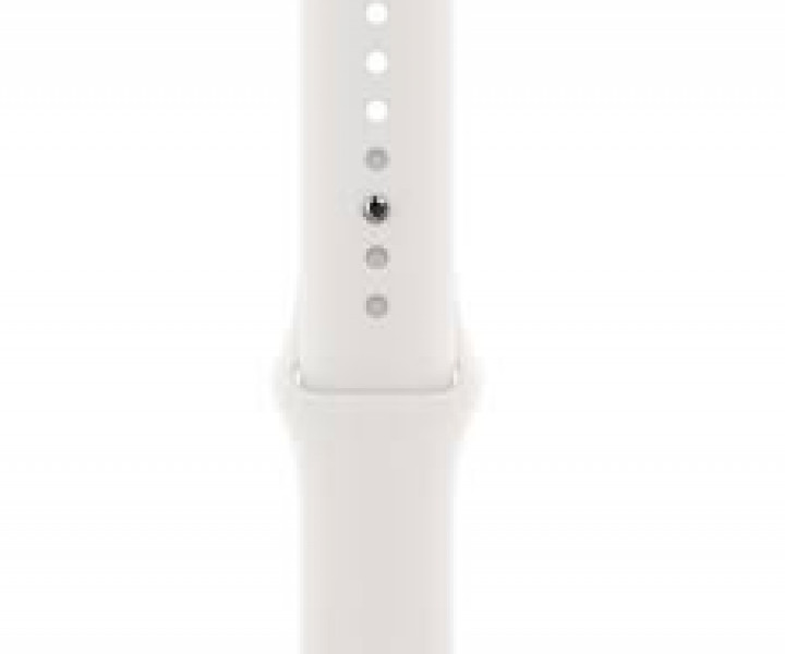 Apple Watch 6 44mm GPS Silver Aluminium Case w. White Sport Band (M00D3) б/у